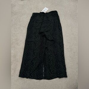 Zara Animal Print Skirt